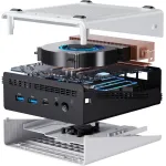 ПК Chuwi UBox (Ryzen 5 6600H 3300МГц, DDR5 16Гб, SSD 512Гб M.2 2280, AMD 660M, Windows 11 Pro)