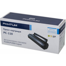 Тонер-картридж Pantum PC-110 (черный; 1500стр; P1000, 2000, P2050, 5000, 5005, 6000, 6005)