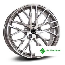 Replica FR A170T R18/8J PCD 5x112 ET 35 ЦО 66,45 антрацитовый с полированной лицевой поверхностью