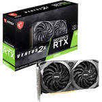 Видеокарта GeForce RTX 3060 1410МГц 12Гб MSI VENTUS (GDDR6, 192бит, 1xHDMI, 3xDP)