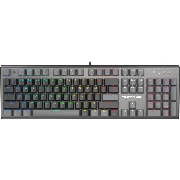 Игровая клавиатура A4Tech Fstyler FS100 Neon ( механическая, 104кл)