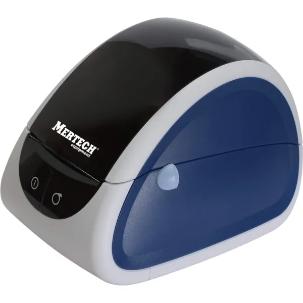 Стационарный принтер Mertech LP80 (прямая термопечать, 203dpi, 100мм/сек, обрезка ленты ручная, USB, RS-232)