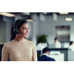 Гарнитура Jabra Evolve2 65 Link380a MS Stereo Stand (оголовье, беспроводное, полноразмерные, USB Type-A, Microsoft Teams)