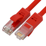 Greenconnect GCR-LNC04-1.5m (RJ45(m), RJ45(m), внутренний, 1,5м, 5E, 4пары, U/UTP, красный)
