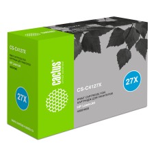 Тонер-картридж Cactus HP CS-C4127X (черный; 10000стр; LJ 4000, 4050) [CS-C4127X]