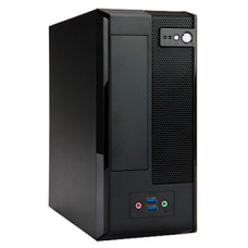 Корпус IN WIN BM677U3 160W Black (Micro-Tower, 160Вт, 1x80мм)