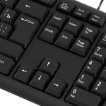 Клавиатура Oklick 180M Black USB (классическая мембранная, 104кл)