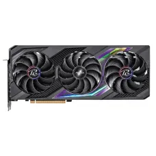 Видеокарта Radeon RX 7700XT 2276МГц 12Гб ASRock (GDDR6, 192бит, 1xHDMI, 3xDP) [RX7700XT PG 12GO]