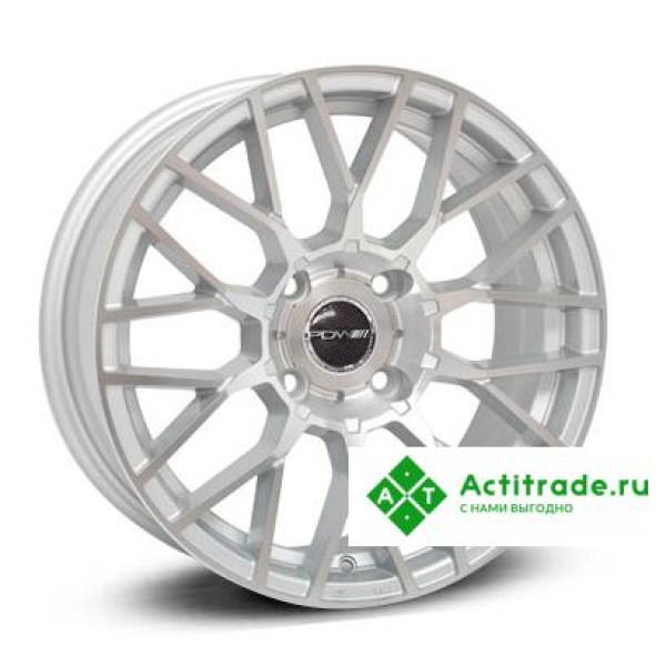 PDW 2020 R17/7.5J PCD 5x114,3 ET 32 ЦО 67,1 серебристый с полированной лицевой поверхностью