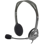 Гарнитура Logitech Stereo Headset H110 (оголовье, 3.5 мм, 1.8м, накладные, 2 x mini jack 3.5 mm)