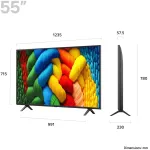 NanoCell-телевизор LG 55NANO80A6B (55