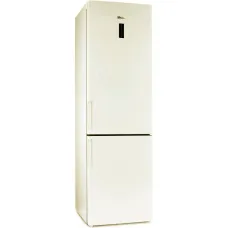 Холодильник Stinol STN 200 DE (No Frost, A, 2-камерный, объем 359:253/106л, 60x200x64см, бежевый)
