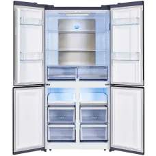 Холодильник Lex LCD505BmID (No Frost, A+, 3-камерный, Side by Side, инверторный компрессор, синий металлик)