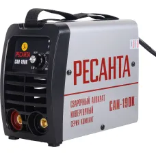 Сварочный аппарат РЕСАНТА САИ-190К (140-240В, инвертор, ММА DC, 10-190A, 6,5кВт) [65/36]