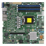Материнская плата Supermicro X11SCM-F (LGA 1151, Intel C246, 4xDDR4 DIMM, mATX, RAID SATA: 0,1,10,5)