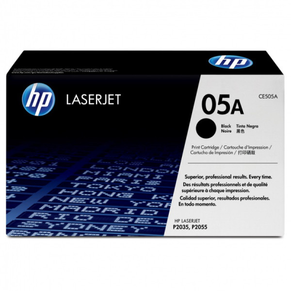 Картридж HP 05A (чёрный; 2300стр; HP LaserJet P2035, 2055)