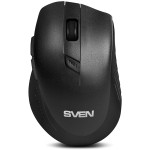 Клавиатура и мышь Sven и KB-C3800W Black USB (радиоканал, классическая мембранная, 104кл, светодиодная, кнопок 6, 1600dpi)