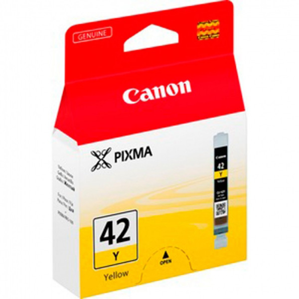 Картридж Canon CLI-42Y (желтый; 284стр; 13мл; PRO-100)