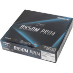 Материнская плата ASRock B550M PRO4 (AM4, AMD B550, 4xDDR4 DIMM, microATX, RAID SATA: 0,1,10)