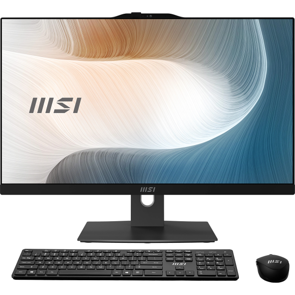 Моноблок MSI Modern AM242P 1M-2418XRU (1920x1080, i5, 120U, 1400МГц, 16Гб, 512Гб SSD, Intel Iris Xe Graphics 80EU, клавиатура, мышь, DOS/Linux/без ОС)