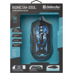 Мышь DEFENDER Bionic GM-250L Black USB (кнопок 6, 3200dpi)