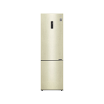 Холодильник LG GA-B509CESL (No Frost, A+, 2-камерный, объем 419:292/127л, инверторный компрессор, 595x2 030x682см, бежевый)