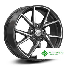 Wheels UP Up105 R17/7J PCD 5x108 ET 48 ЦО 63,35 черный с полированной лицевой поверхностью