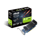 Видеокарта GeForce GT 1030 1266МГц 2Гб ASUS (PCI-E, GDDR5, 64бит, 1xDVI, 1xHDMI, 1xDP)