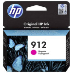 Чернильный картридж HP 912 (пурпурный; 315стр; OfficeJet 801x, 802x)