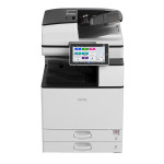 МФУ Ricoh IM C3000 (лазерная, черно-белая, A3, 320Мб, 30стр/м, 1200x1200dpi, авт.дуплекс, 20'000стр в мес, RJ-45, USB)