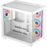 Корпус DeepCool CG530 4F WH (Mini-Tower)