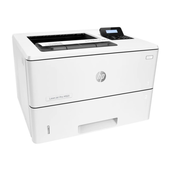 Принтер HP LaserJet Pro M501dn (лазерная, черно-белая, A4, 256Мб, 600x600dpi, авт.дуплекс, 100'000стр в мес)