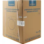 Стиральная машина Hyundai WFD8401(60x85x43см, фронтальная, макс:8кг, с сушкой, 1400об/мин, темно-серый)