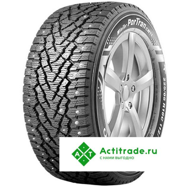 Шина Kumho Winter PorTran CW11 215/75 R16C 116/114R зимняя шипы