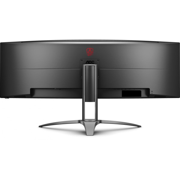 Монитор AOC AG493UCX2 (VA, 32:9, 5120x1440, 165Гц, 1мс, 400кд/м2, DisplayPort, HDMI 2.0 x3, USB (видео), игровой)
