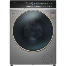 Стиральная машина Weissgauff WMD 58411 Direct Drive Inverter Premium Steam Stee(60x84.7x51см, фронтальная, макс:11кг, с сушкой, 1400об/мин, защита от протечек, нержавеющая сталь)