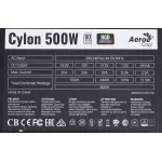 Блок питания Aerocool Cylon 500W (ATX, 500Вт, 20+4 pin, ATX12V 2.4, 1 вентилятор, WHITE)