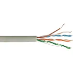 Кабель Lanmaster NM-UTP5E4PR-CCA (внутренний, омеднённый алюминий, 24мм, 305м, 4, 4пары, U/UTP не экранированный)