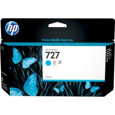 Чернильный картридж HP 727 (голубой; 130стр; 130мл; DJ T920, T1500)