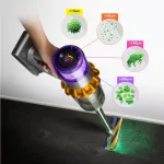 Вертикальный пылесос Dyson V15 Detect Absolute Gold