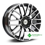 Tech Line 739 R17/6.5J PCD 5x114,3 ET 38 ЦО 66,1 черный с полированной лицевой поверхностью
