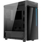 Корпус Gigabyte C200 GLASS w/o PSU Black (Midi-Tower, 1x120мм)