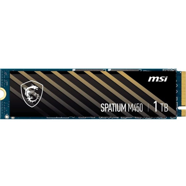 1Тб MSI (2280, 3400/2500 Мб/с, 550000 IOPS, PCIe 4.0 x4 (NVMe))