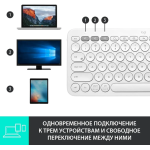 Клавиатура Logitech K380 Dark Offwhite ( мембранные)