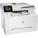 МФУ HP Color LaserJet Pro M283fdw (лазерная, цветная, A4, 256Мб, 21стр/м, 600x600dpi, авт.дуплекс, 40'000стр в мес, RJ-45, USB, Wi-Fi)