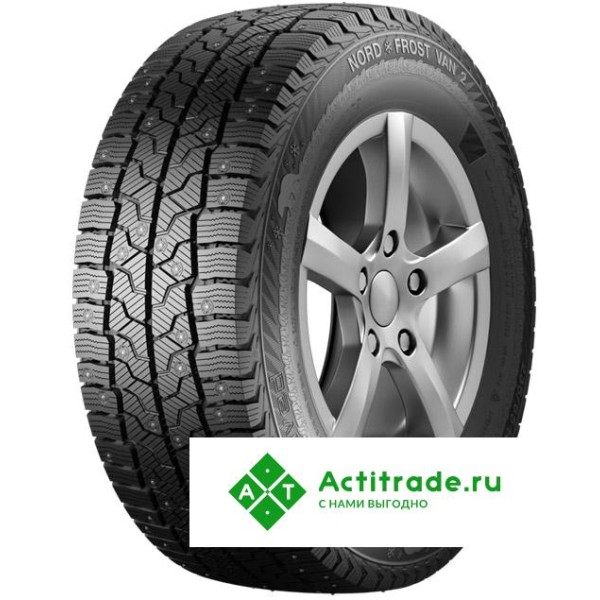 Шина Gislaved Nord Frost VAN 2 225/55 R17C 109/107R зимняя шипы