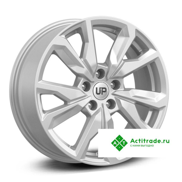 Wheels UP Up114 R17/7J PCD 5x108 ET 45 ЦО 63,35 серебристый