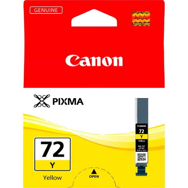 Чернильный картридж Canon PGI-72 Y (желтый; 377стр; 14мл; PRO-10)