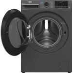 Стиральная машина Beko B3DFR57H22A(фронтальная полноразмерная, класс стирки/отжима/э.потребления: A/B/B , макс: 7,5кг, с сушкой, 1200 об/мин, инвертер, защита: частичная, 60x84.5x49.6см, антрацит)