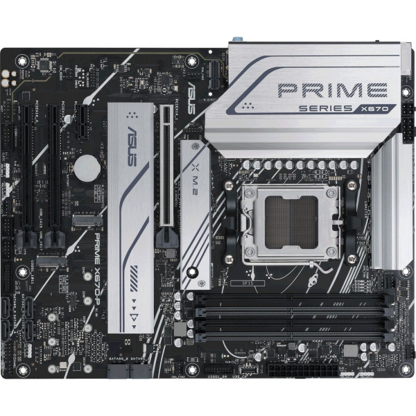 Материнская плата ASUS PRIME X670-P (AM5, AMD X670, xDDR5 DIMM, ATX, RAID SATA: 0,1,10)